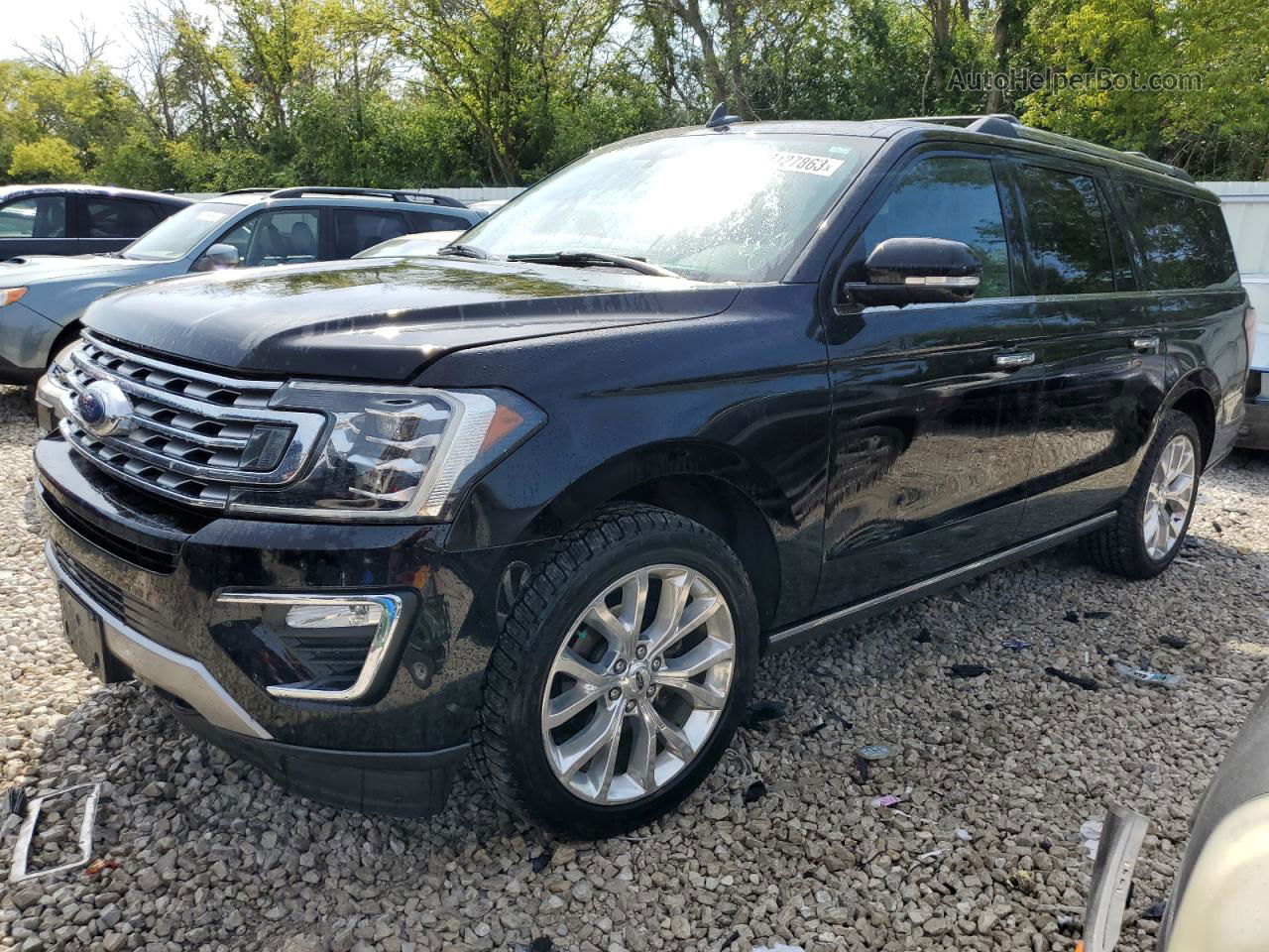 2018 Ford Expedition Max Limited Black vin: 1FMJK2AT7JEA36299