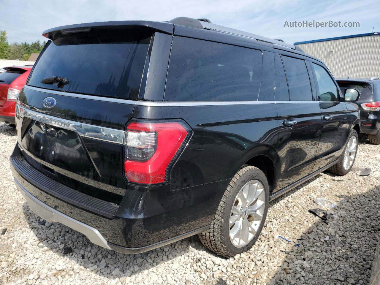 2018 Ford Expedition Max Limited Черный vin: 1FMJK2AT7JEA36299