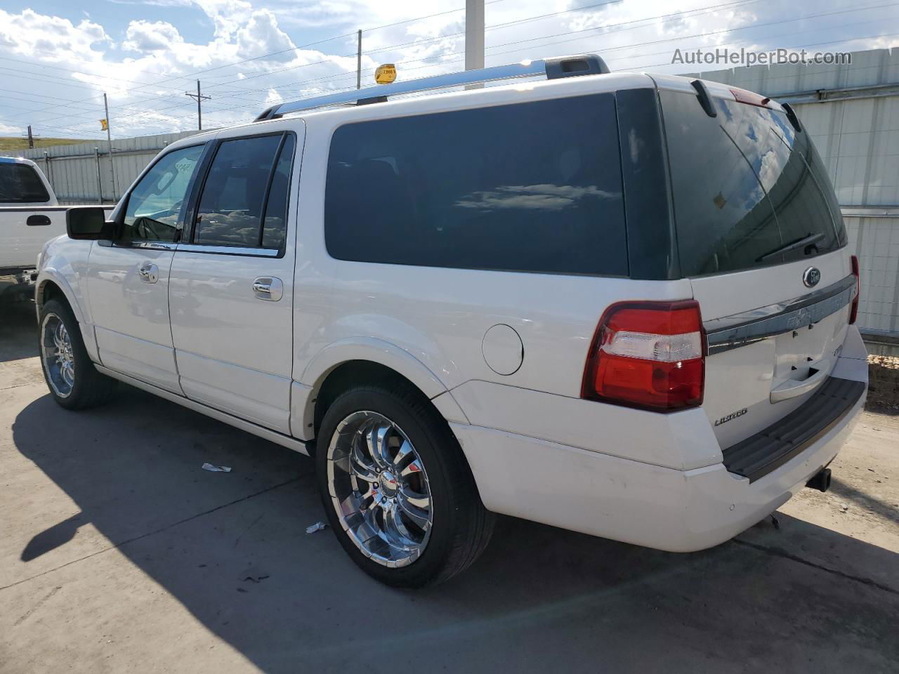 2016 Ford Expedition El Limited White vin: 1FMJK2AT8GEF10768