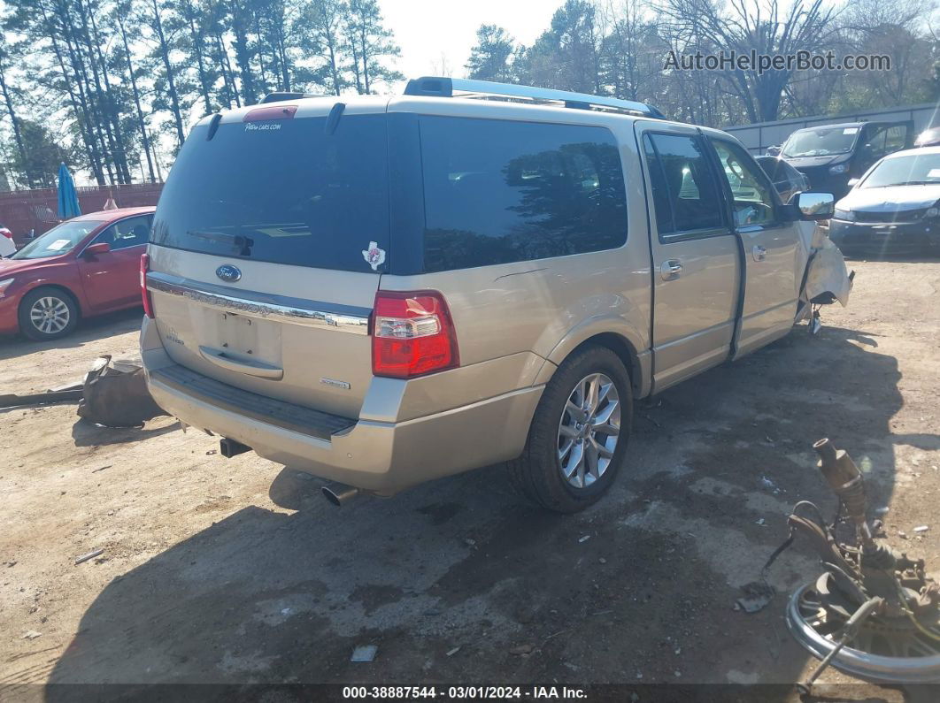 2017 Ford Expedition El Limited Tan vin: 1FMJK2AT8HEA27525