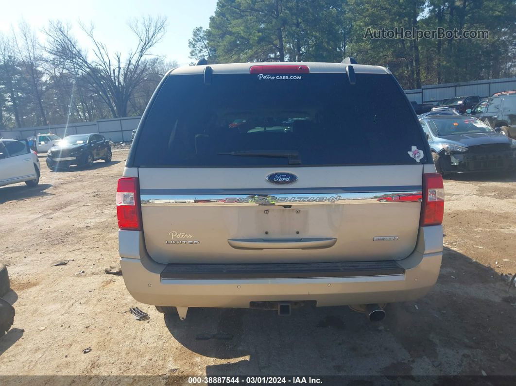 2017 Ford Expedition El Limited Tan vin: 1FMJK2AT8HEA27525