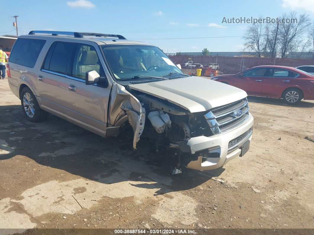 2017 Ford Expedition El Limited Tan vin: 1FMJK2AT8HEA27525