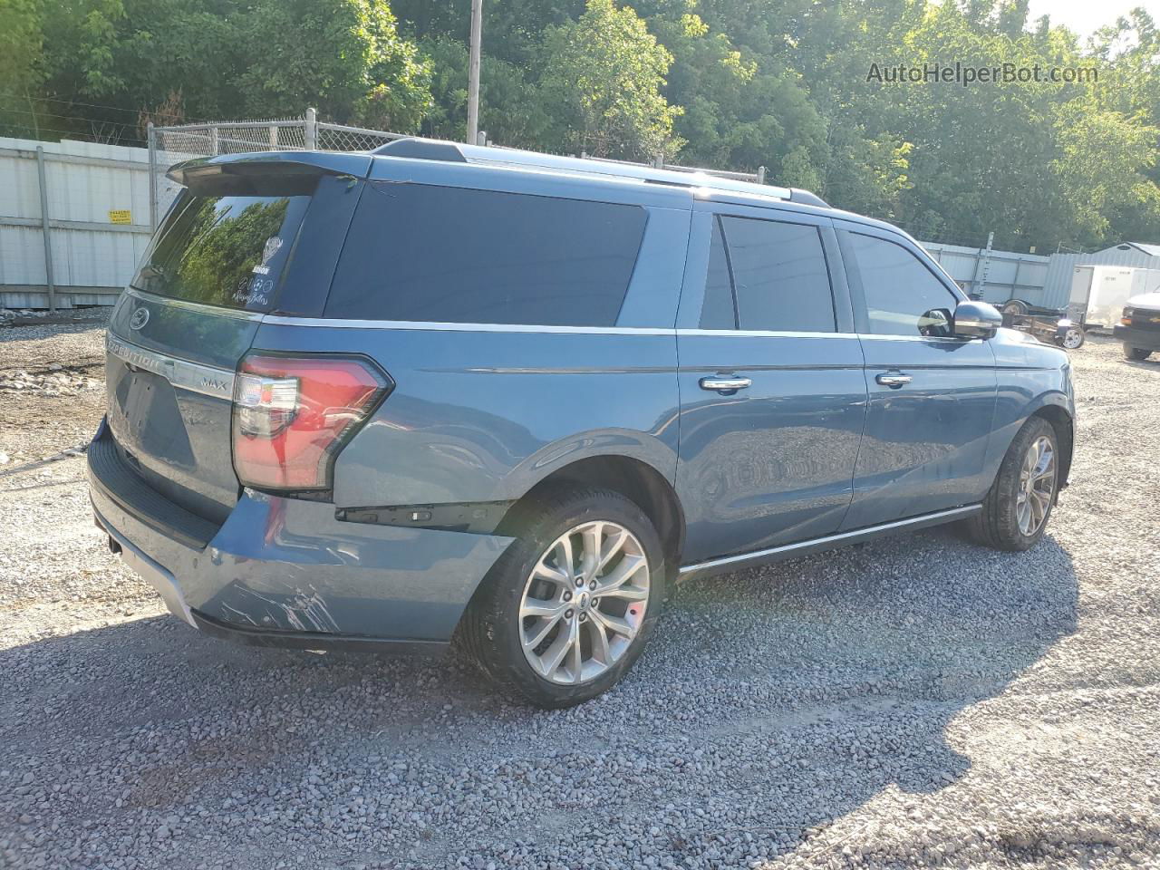 2018 Ford Expedition Max Limited Blue vin: 1FMJK2AT8JEA15008