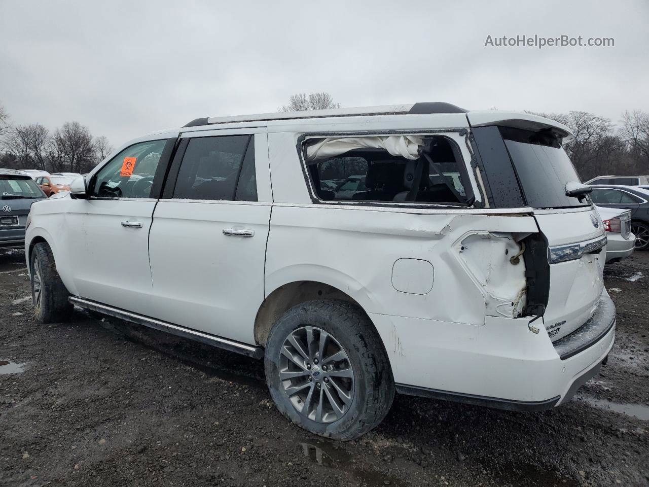 2018 Ford Expedition Max Limited White vin: 1FMJK2AT8JEA41768