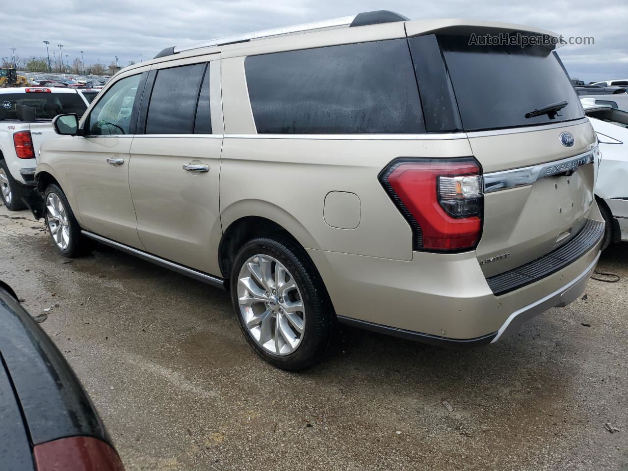 2018 Ford Expedition Max Limited Бежевый vin: 1FMJK2AT8JEA61020