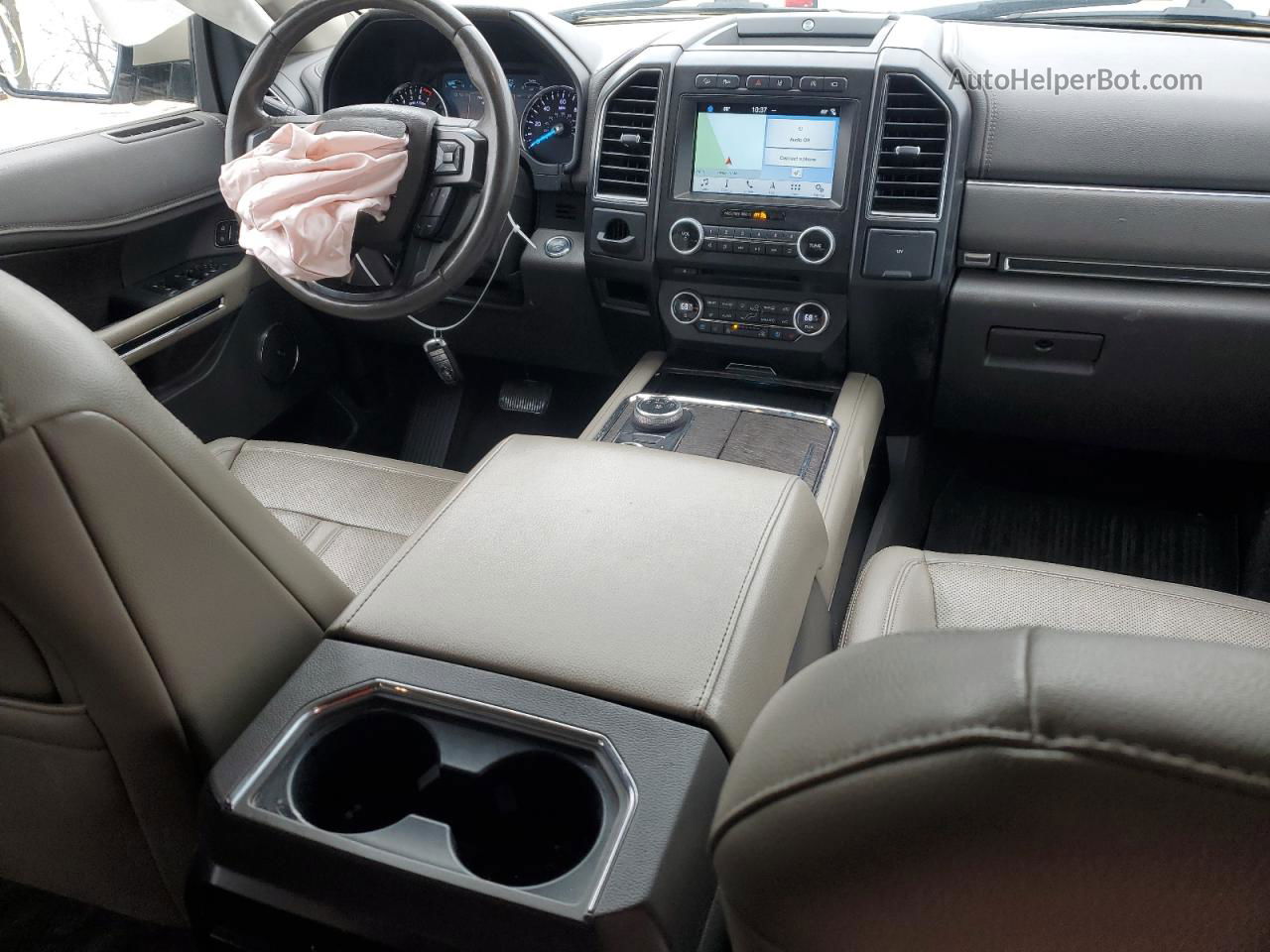 2018 Ford Expedition Max Limited Beige vin: 1FMJK2AT8JEA61020