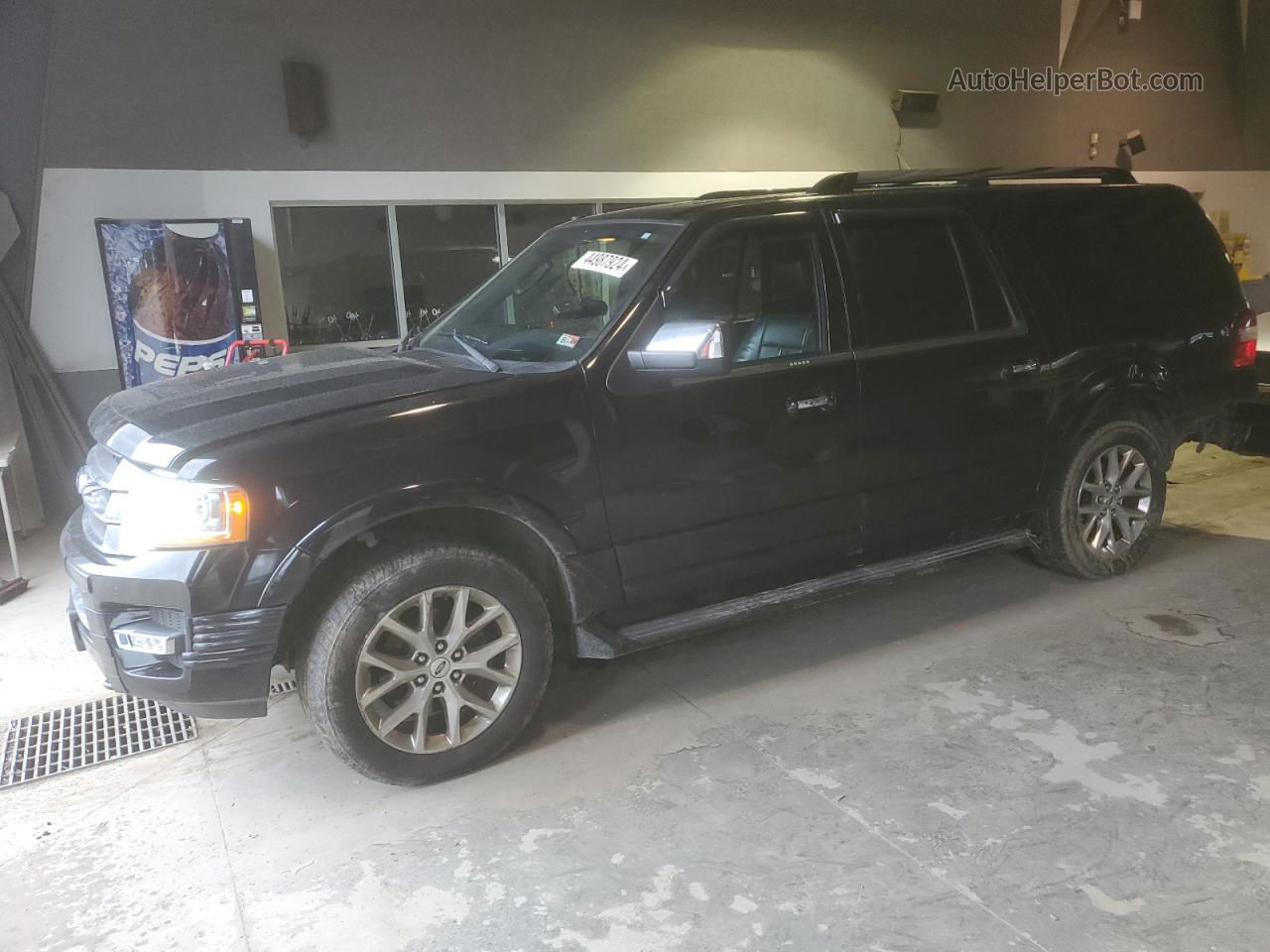 2016 Ford Expedition El Limited Black vin: 1FMJK2AT9GEF50308