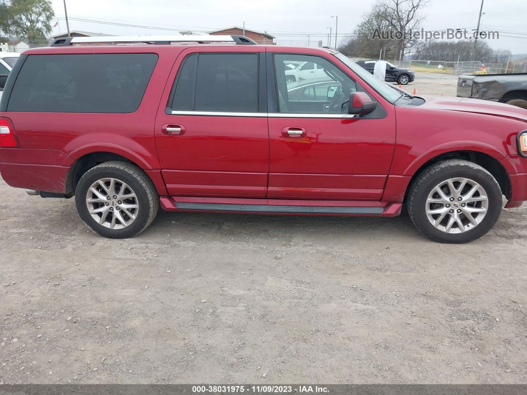 2017 Ford Expedition El Limited Red vin: 1FMJK2AT9HEA55012
