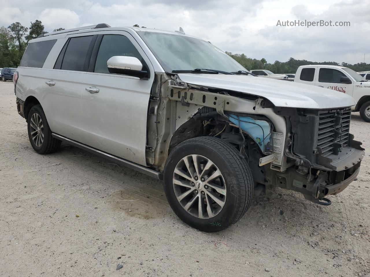 2018 Ford Expedition Max Limited Silver vin: 1FMJK2AT9JEA25272