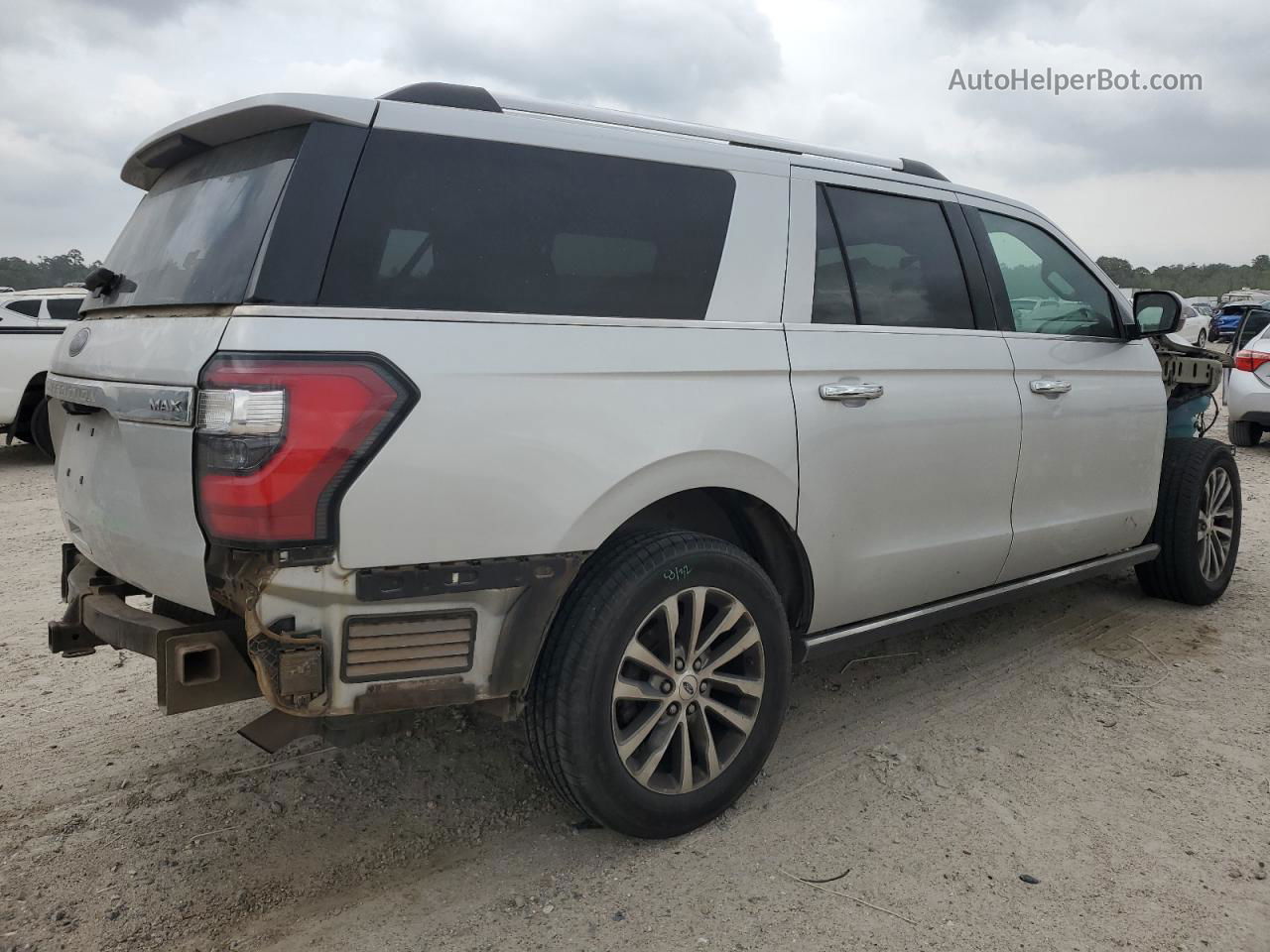 2018 Ford Expedition Max Limited Silver vin: 1FMJK2AT9JEA25272