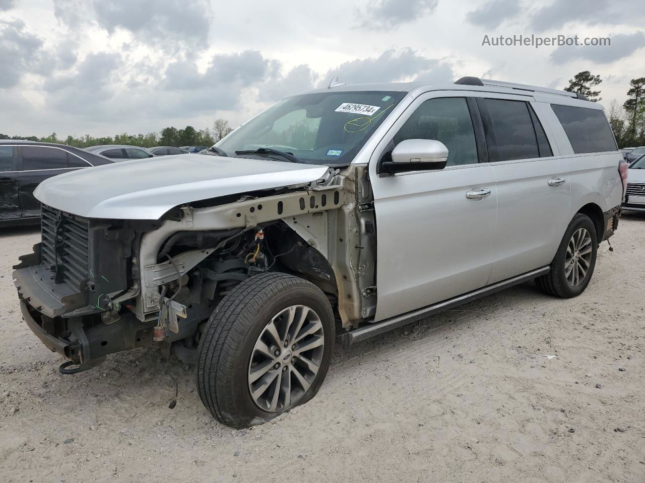 2018 Ford Expedition Max Limited Silver vin: 1FMJK2AT9JEA25272