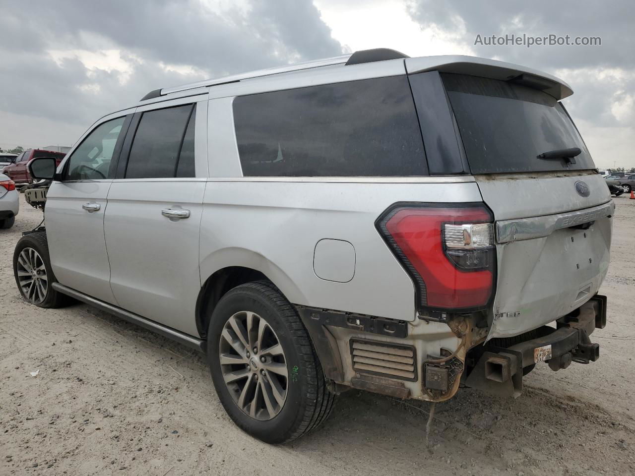 2018 Ford Expedition Max Limited Silver vin: 1FMJK2AT9JEA25272