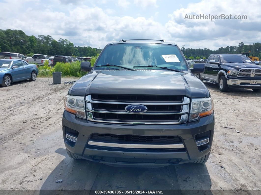 2016 Ford Expedition El Limited Gray vin: 1FMJK2ATXGEF20654