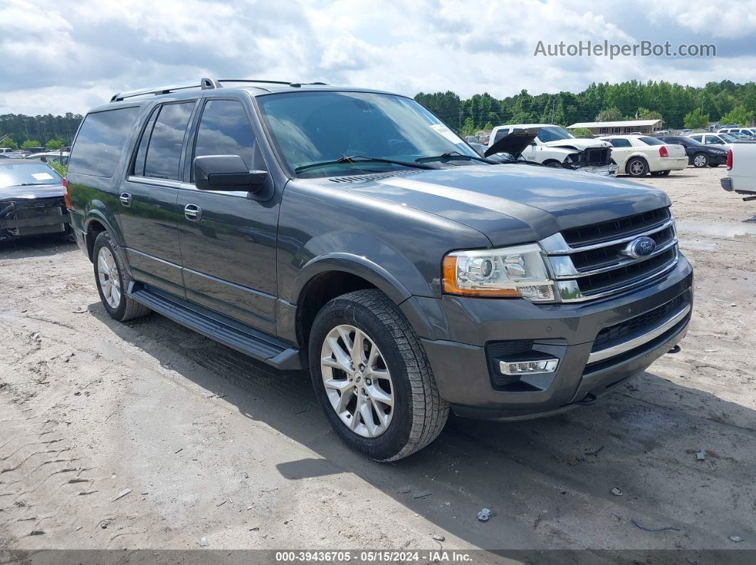 2016 Ford Expedition El Limited Gray vin: 1FMJK2ATXGEF20654