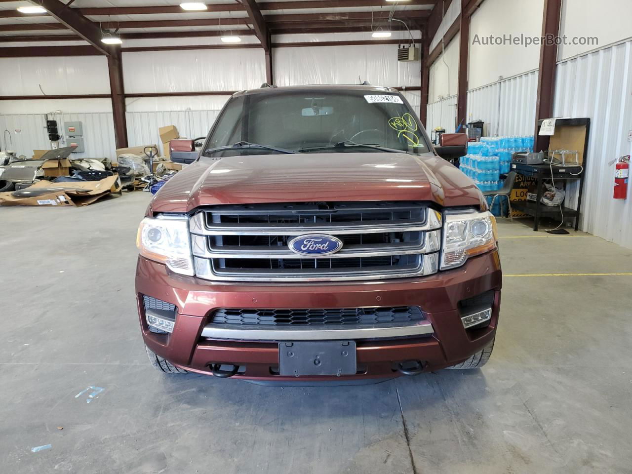 2017 Ford Expedition El Limited Burgundy vin: 1FMJK2ATXHEA50093