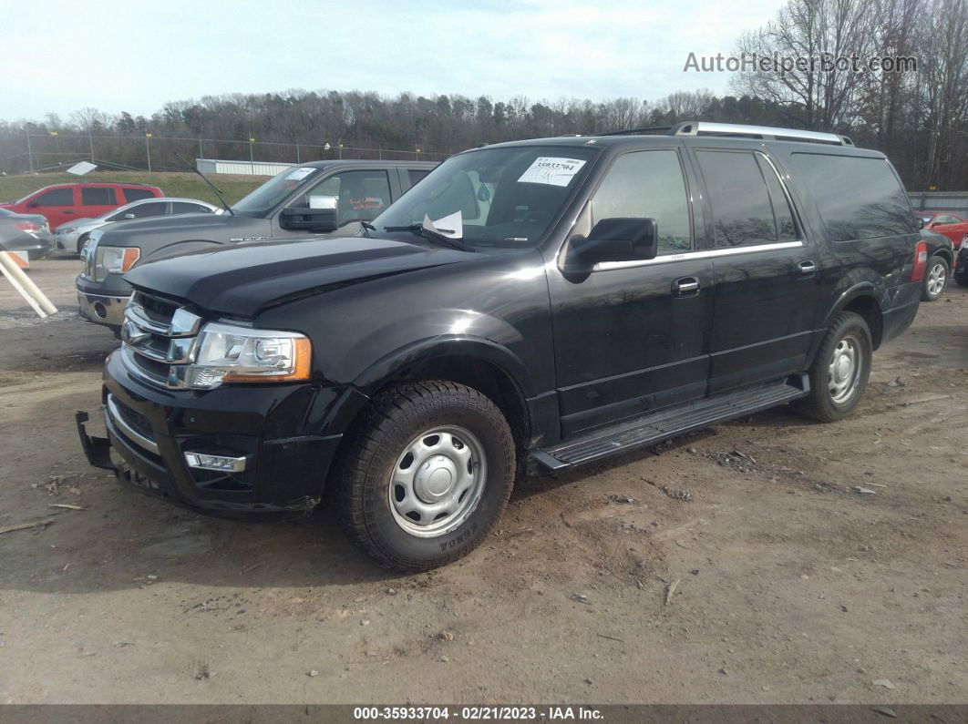 2017 Ford Expedition El Limited Black vin: 1FMJK2ATXHEA74829