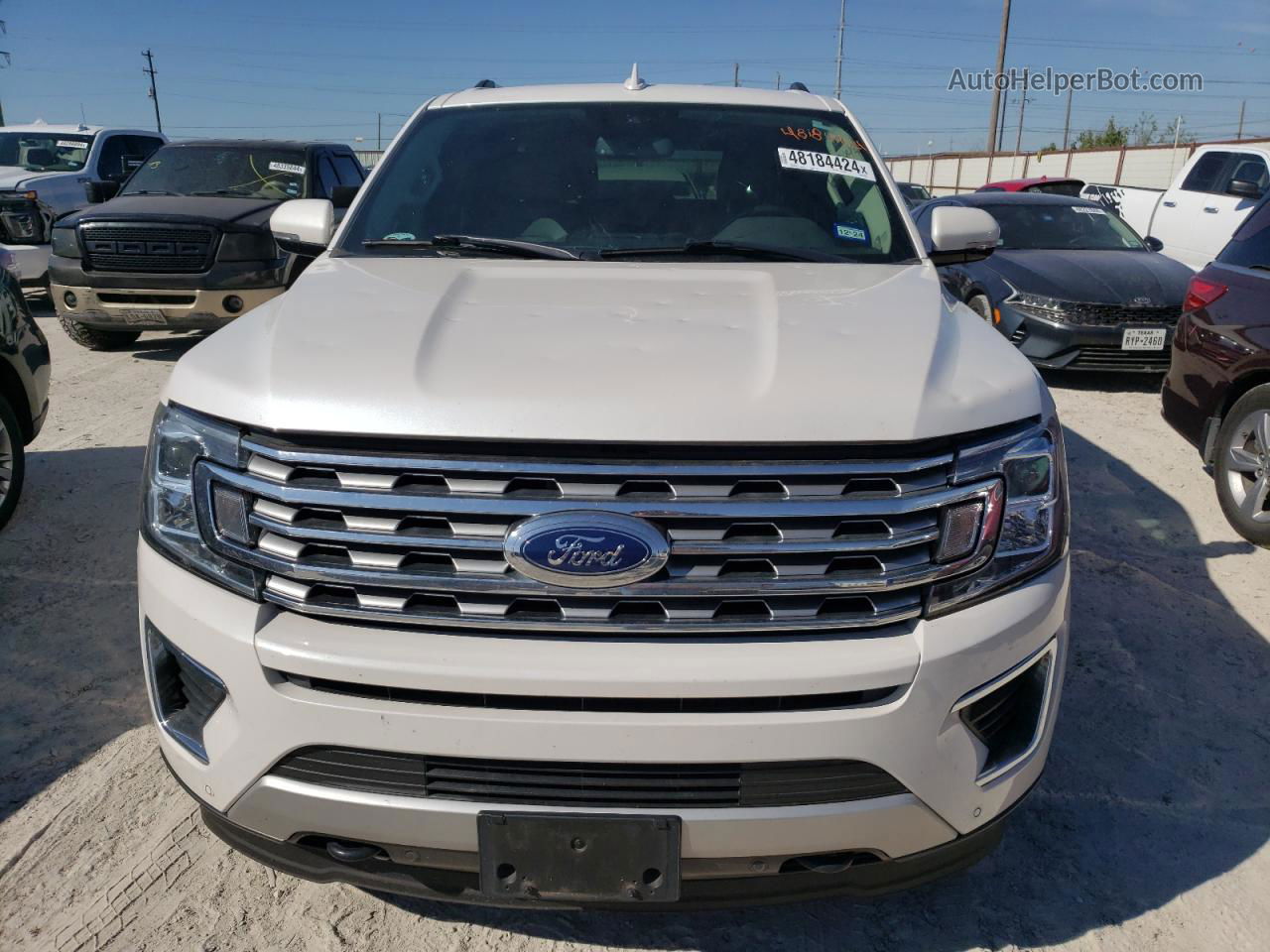 2018 Ford Expedition Max Limited White vin: 1FMJK2ATXJEA06830