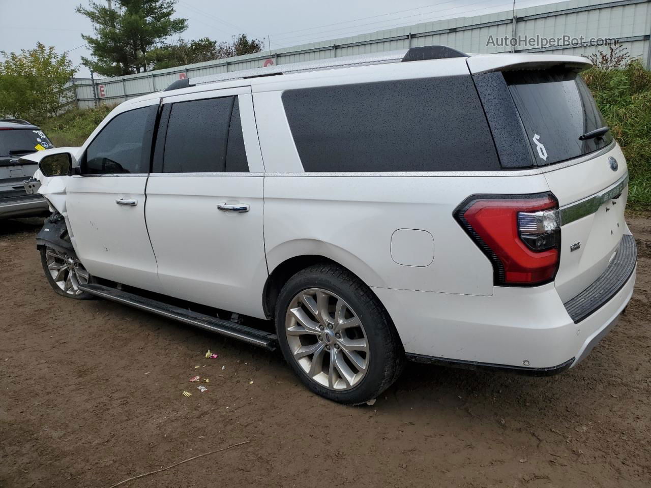 2018 Ford Expedition Max Limited White vin: 1FMJK2ATXJEA29329