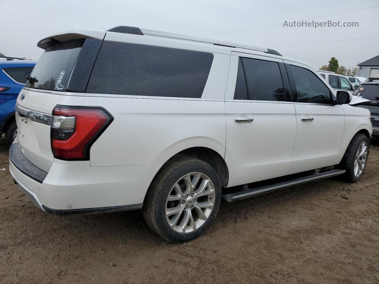 2018 Ford Expedition Max Limited White vin: 1FMJK2ATXJEA29329