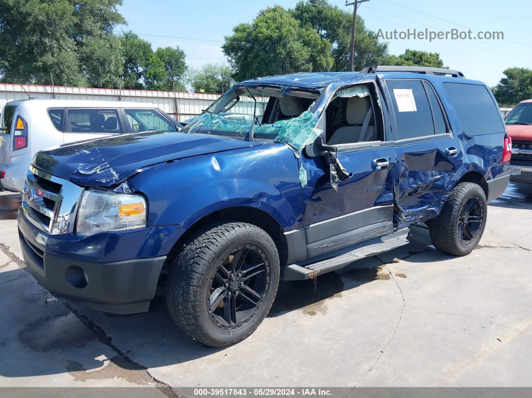 2012 Ford Expedition Xl Blue vin: 1FMJU1F51CEF57357