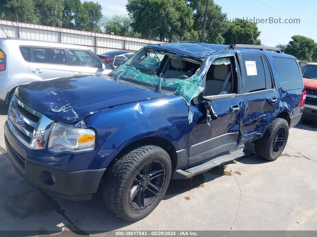 2012 Ford Expedition Xl Blue vin: 1FMJU1F51CEF57357