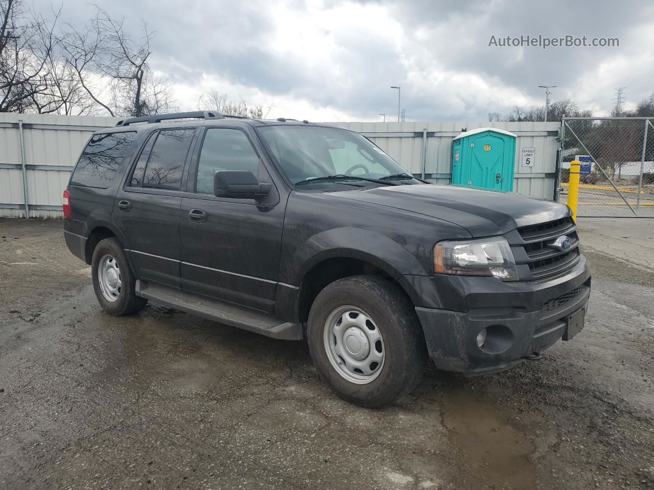 2017 Ford Expedition Xl Black vin: 1FMJU1GT9HEA02886