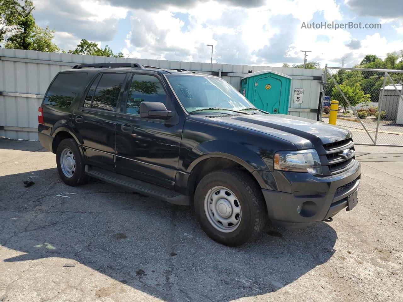 2017 Ford Expedition Xl Black vin: 1FMJU1GT9HEA02886