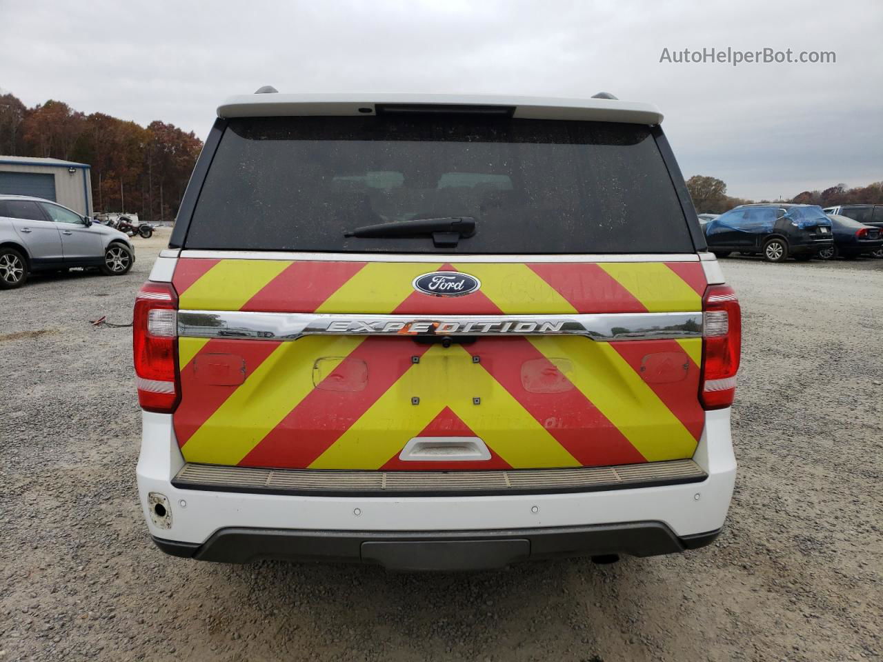 2018 Ford Expedition Xl White vin: 1FMJU1GT9JEA47882