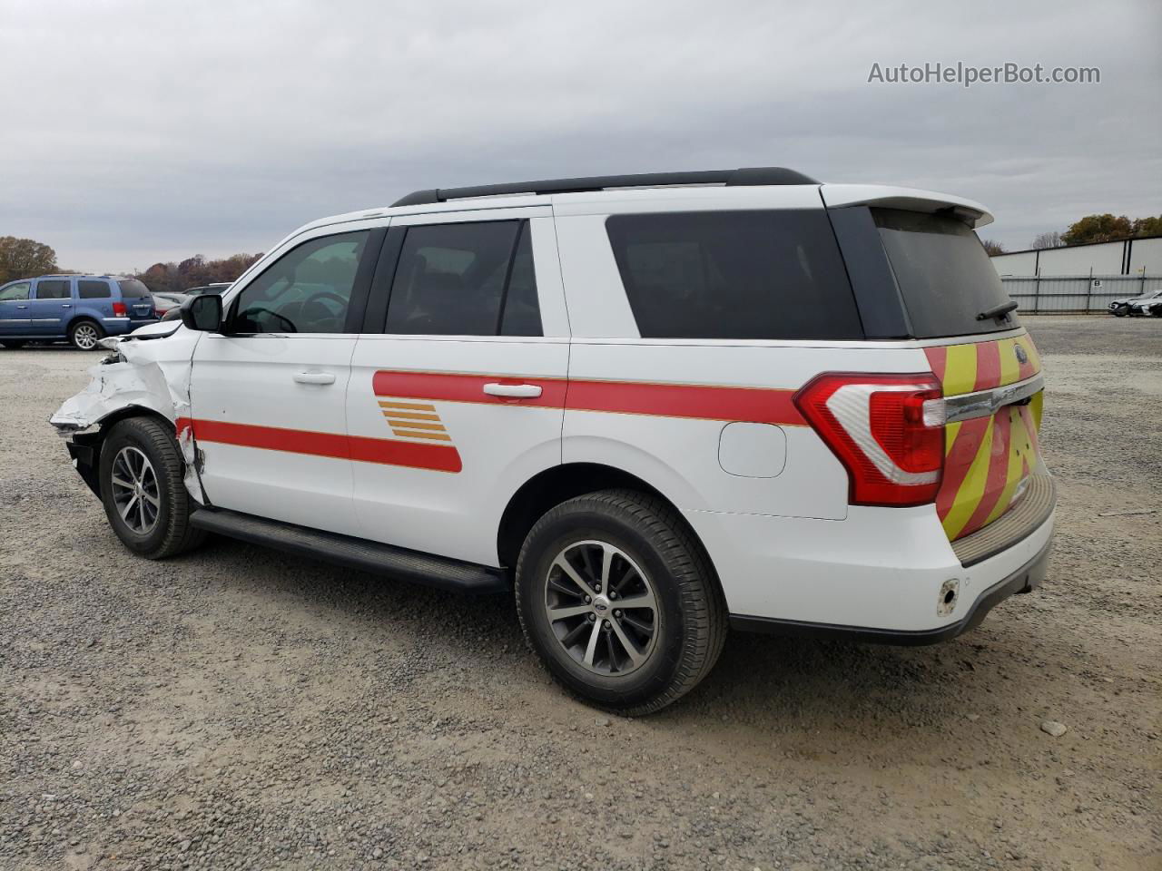 2018 Ford Expedition Xl White vin: 1FMJU1GT9JEA47882