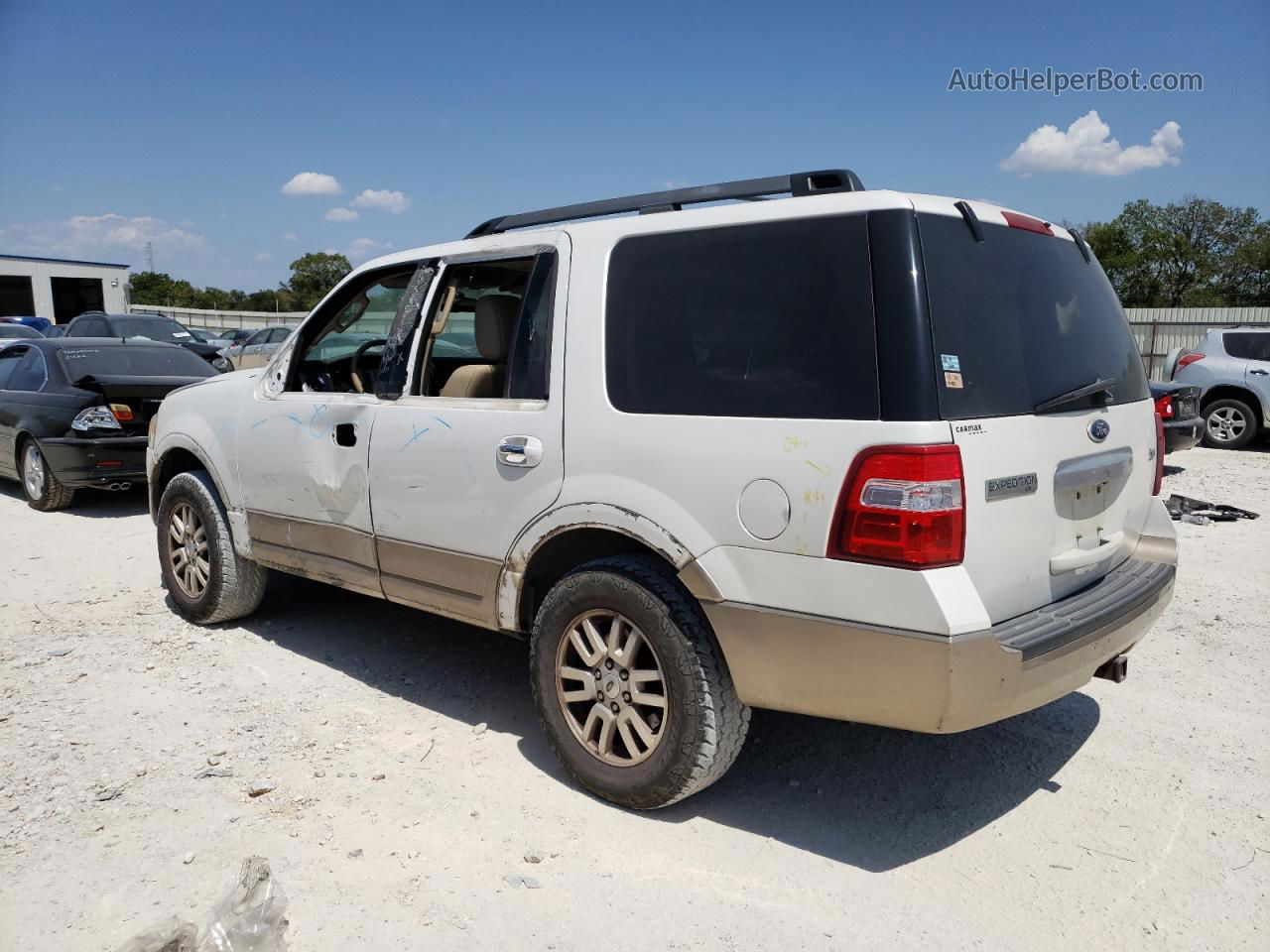 2012 Ford Expedition Xlt Белый vin: 1FMJU1H50CEF05022