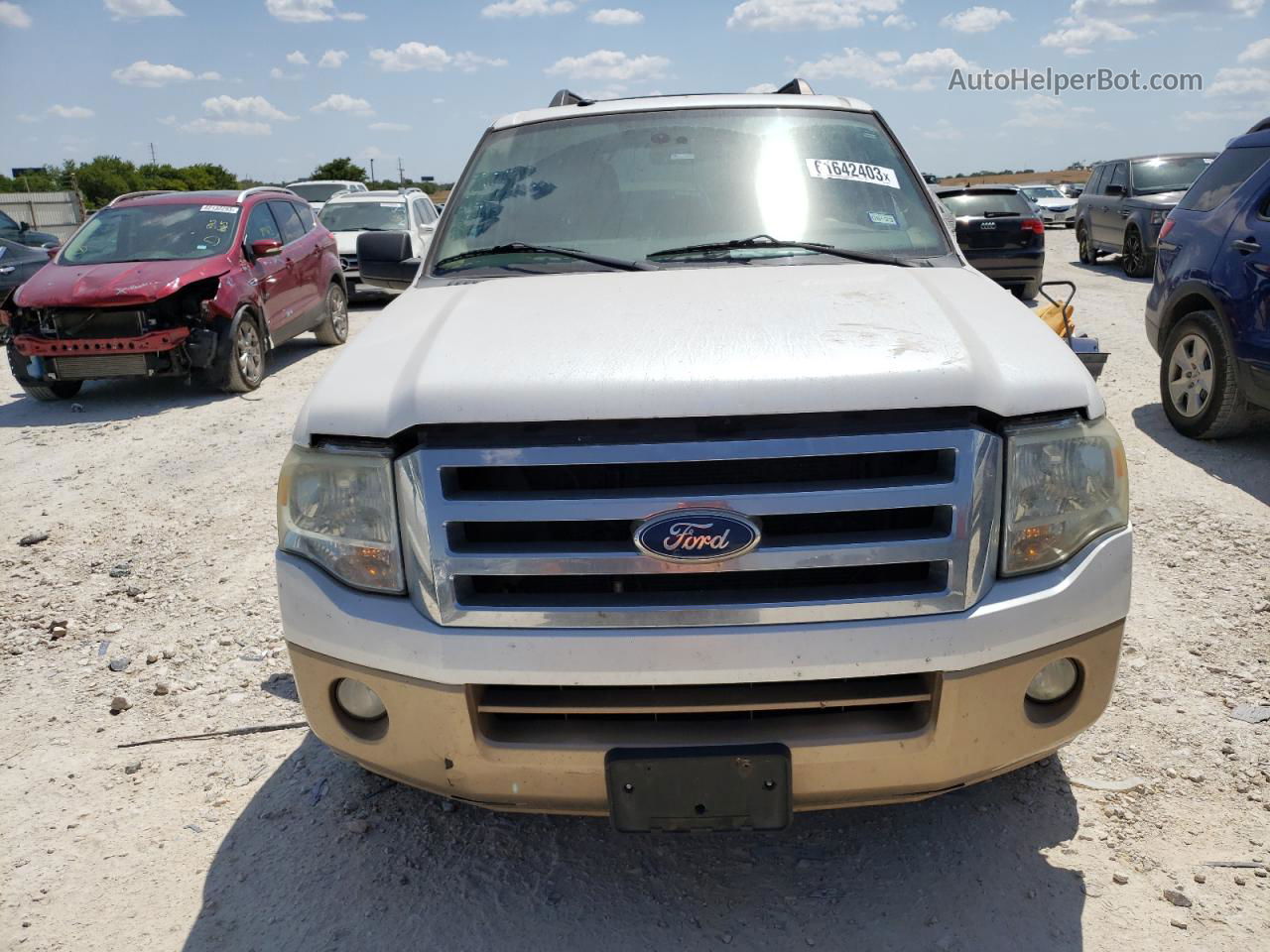 2012 Ford Expedition Xlt White vin: 1FMJU1H50CEF05022