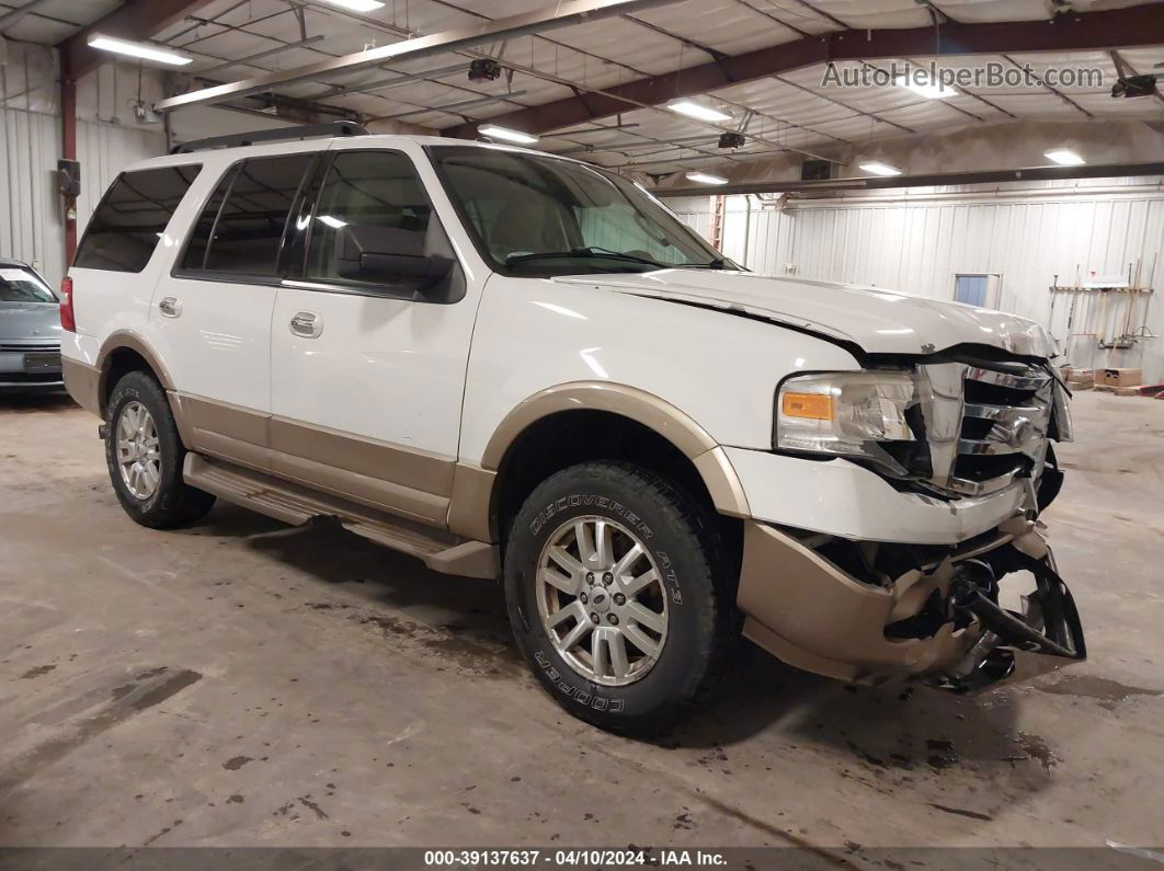 2012 Ford Expedition Xlt White vin: 1FMJU1H52CEF33985