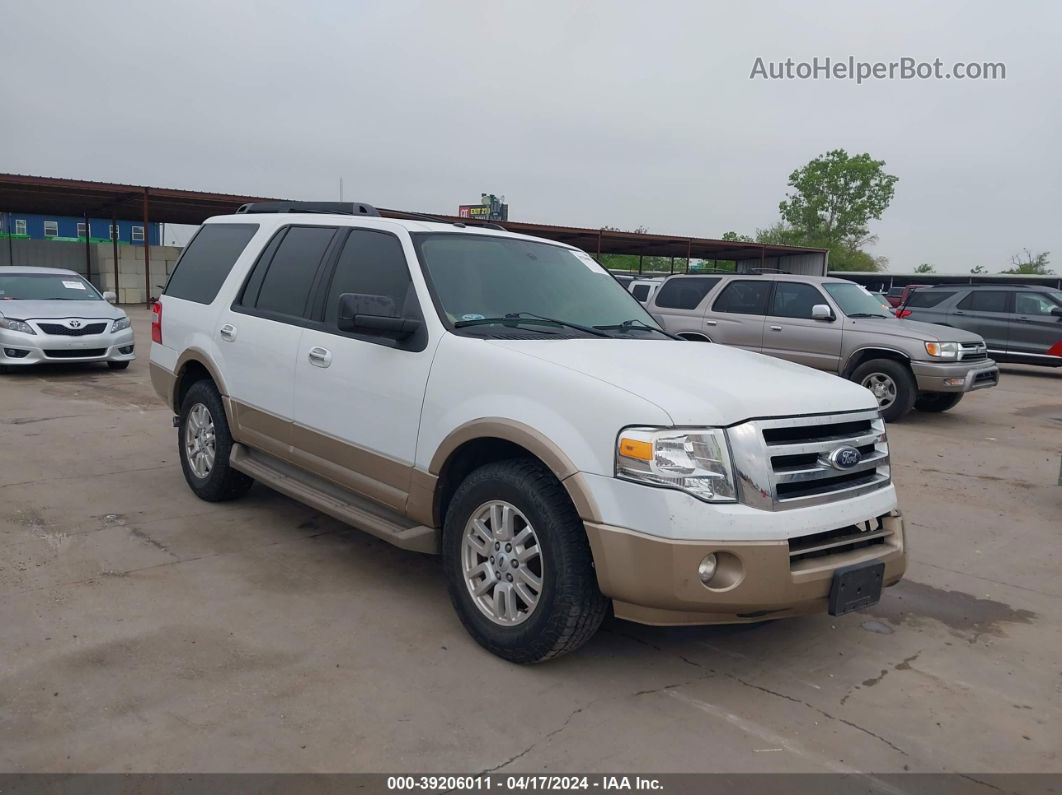 2012 Ford Expedition Xlt White vin: 1FMJU1H52CEF66274