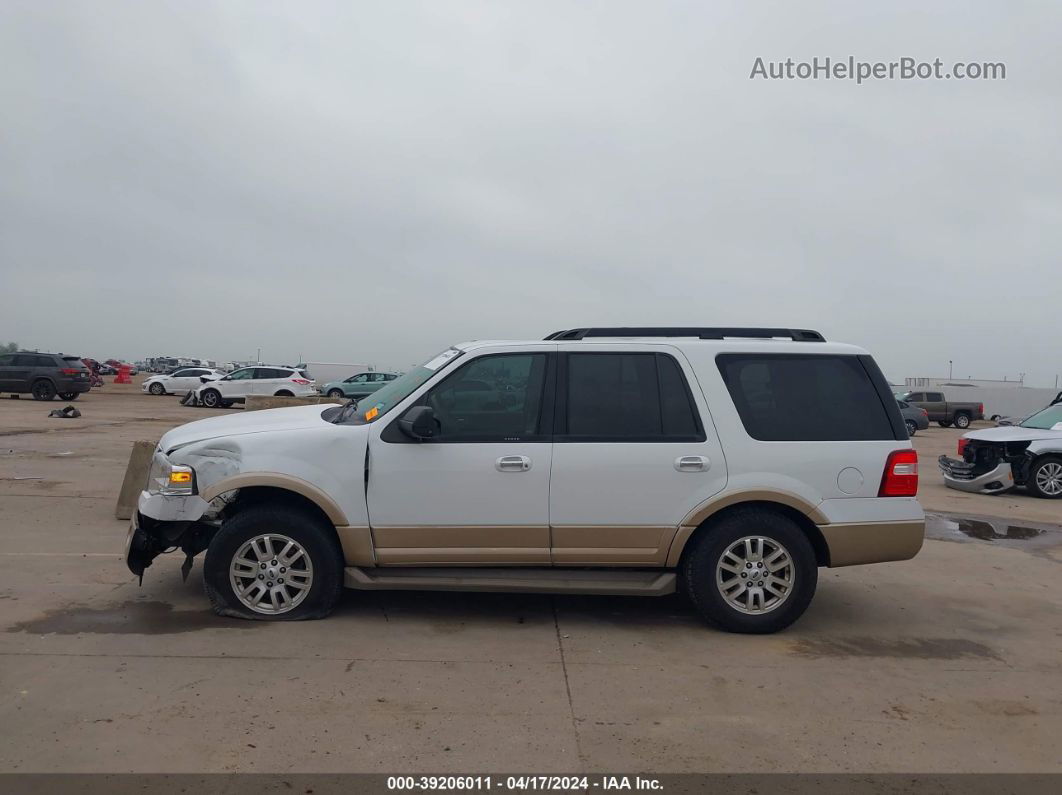 2012 Ford Expedition Xlt White vin: 1FMJU1H52CEF66274