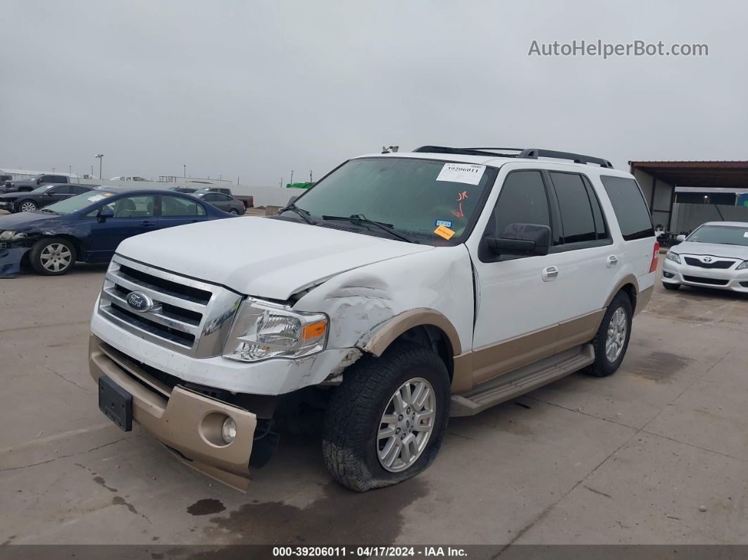 2012 Ford Expedition Xlt White vin: 1FMJU1H52CEF66274