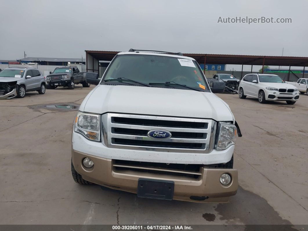 2012 Ford Expedition Xlt White vin: 1FMJU1H52CEF66274