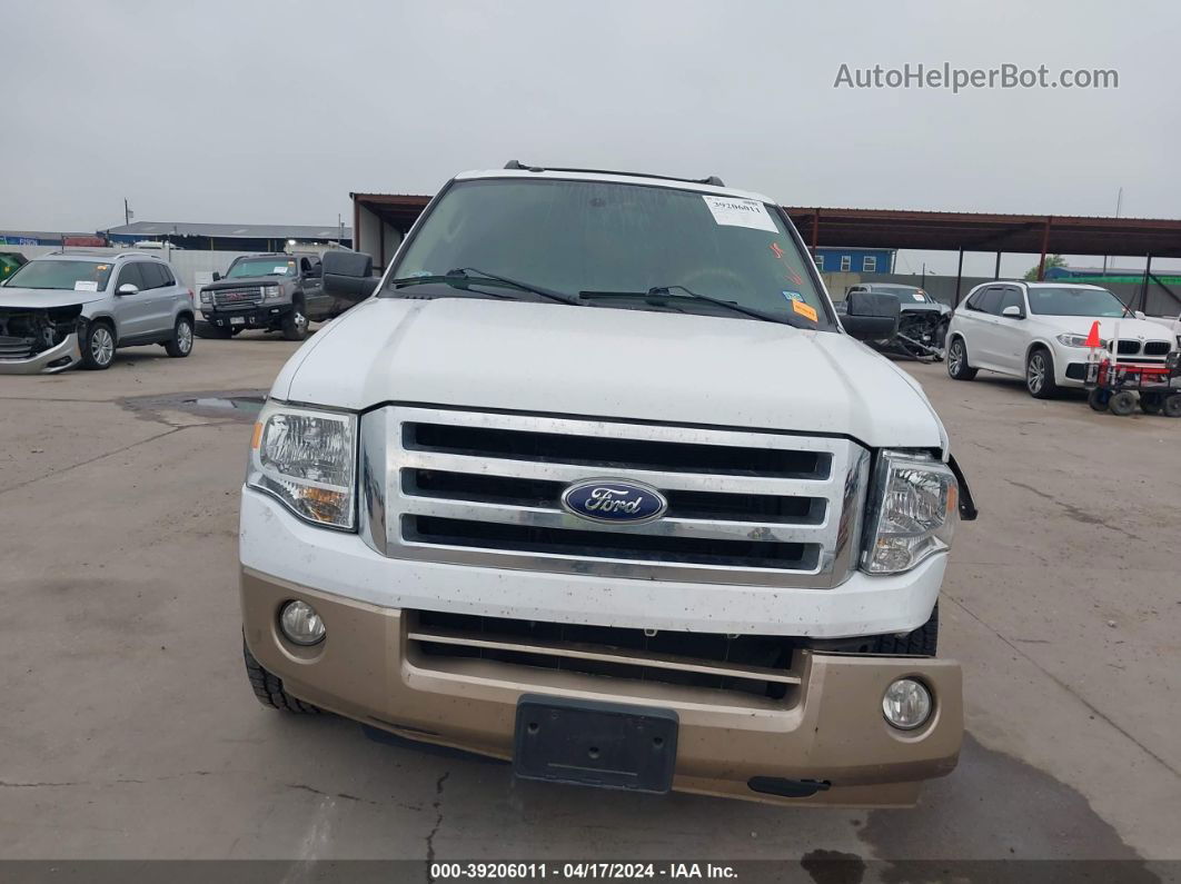 2012 Ford Expedition Xlt White vin: 1FMJU1H52CEF66274