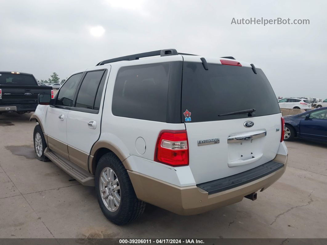 2012 Ford Expedition Xlt White vin: 1FMJU1H52CEF66274