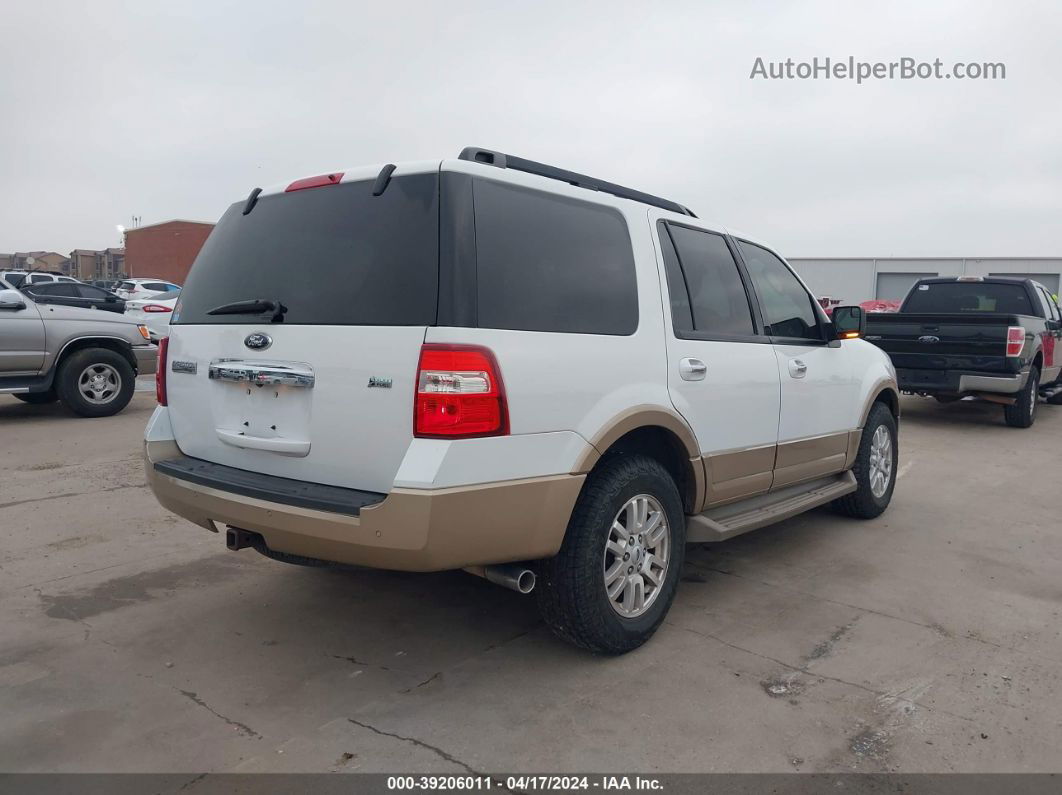 2012 Ford Expedition Xlt White vin: 1FMJU1H52CEF66274