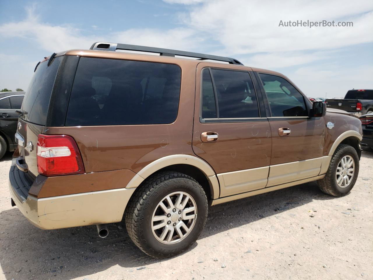 2012 Ford Expedition Xlt Brown vin: 1FMJU1H53CEF05144