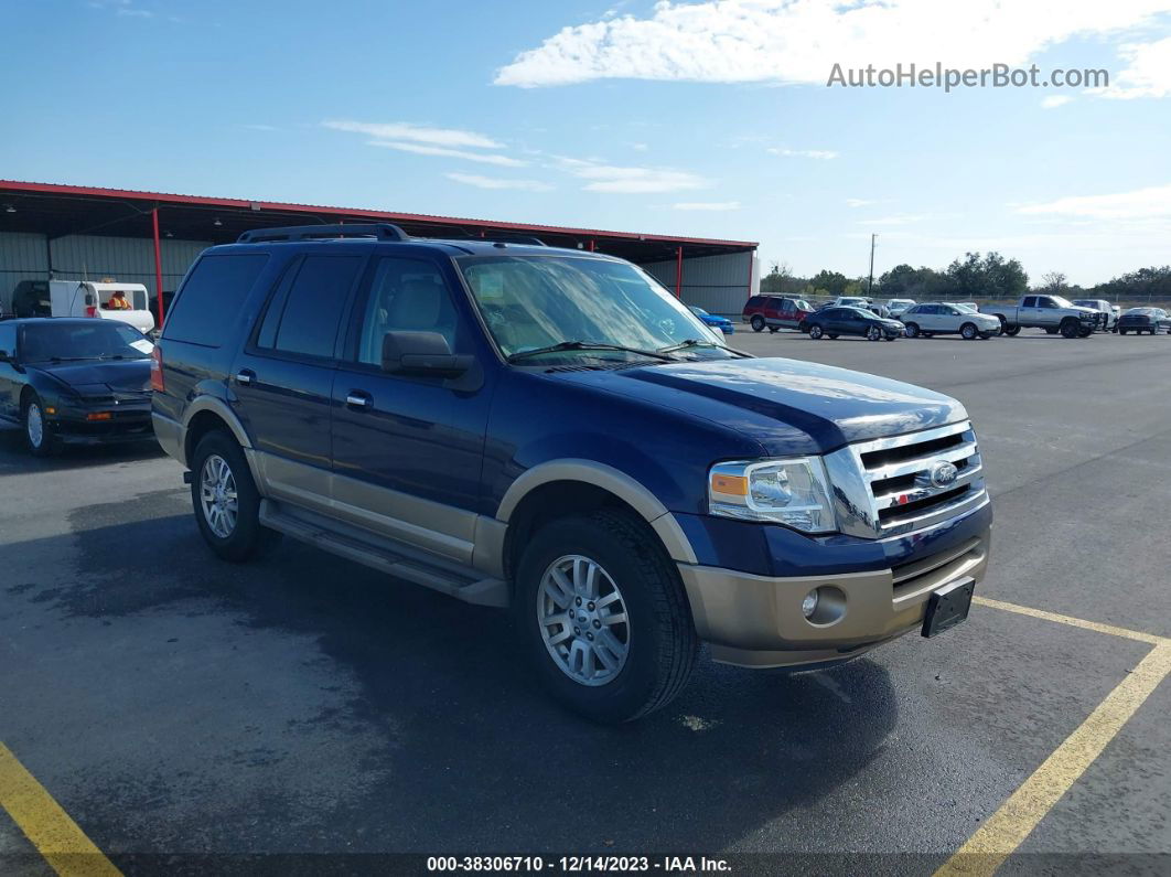 2012 Ford Expedition Xlt Blue vin: 1FMJU1H53CEF09632