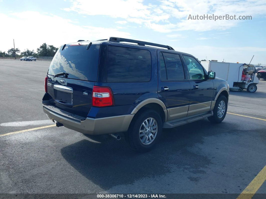 2012 Ford Expedition Xlt Blue vin: 1FMJU1H53CEF09632