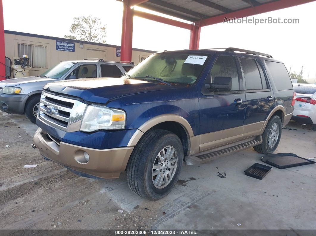 2012 Ford Expedition Xlt Blue vin: 1FMJU1H53CEF29542