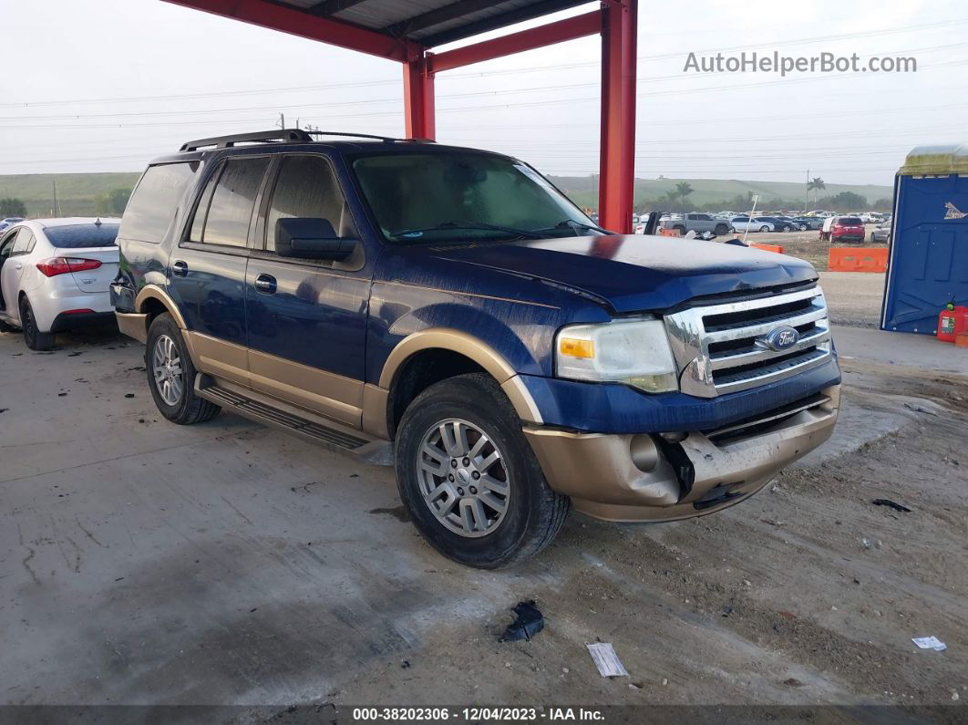 2012 Ford Expedition Xlt Blue vin: 1FMJU1H53CEF29542