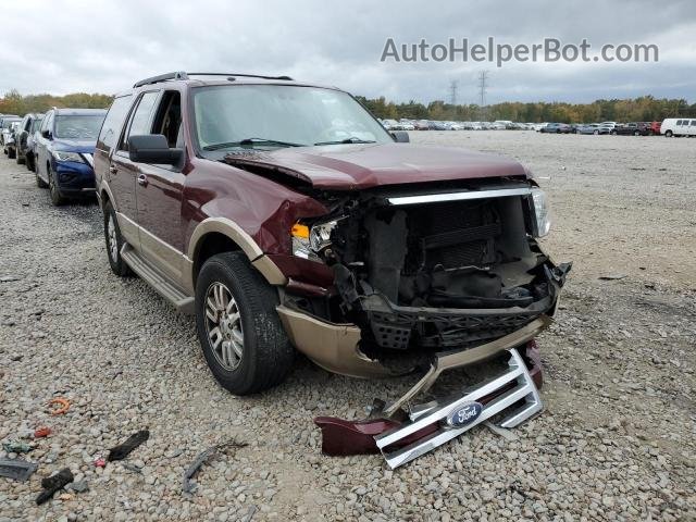 2012 Ford Expedition Xlt Maroon vin: 1FMJU1H53CEF51797