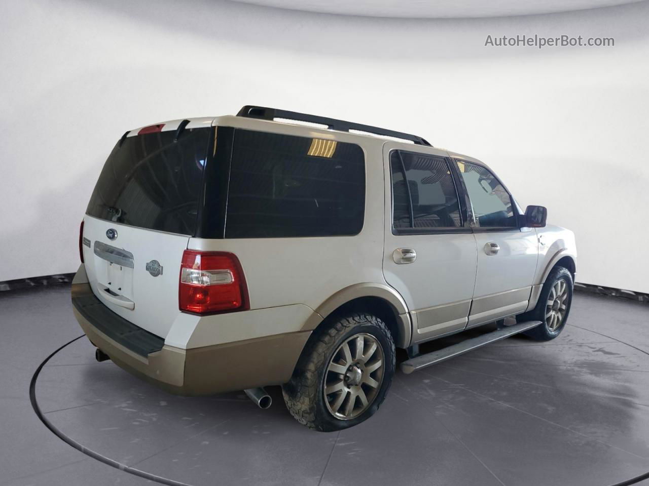 2012 Ford Expedition Xlt Белый vin: 1FMJU1H54CEF09655