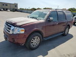 2012 Ford Expedition Xlt Maroon vin: 1FMJU1H54CEF20350