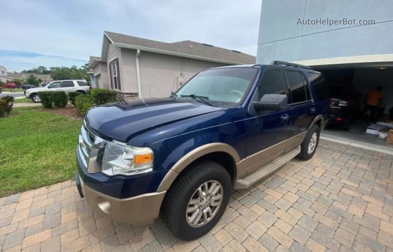 2012 Ford Expedition Xlt Blue vin: 1FMJU1H55CEF00298