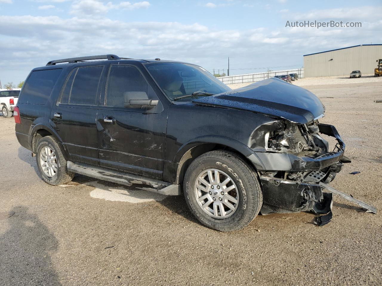 2012 Ford Expedition Xlt Black vin: 1FMJU1H55CEF02729