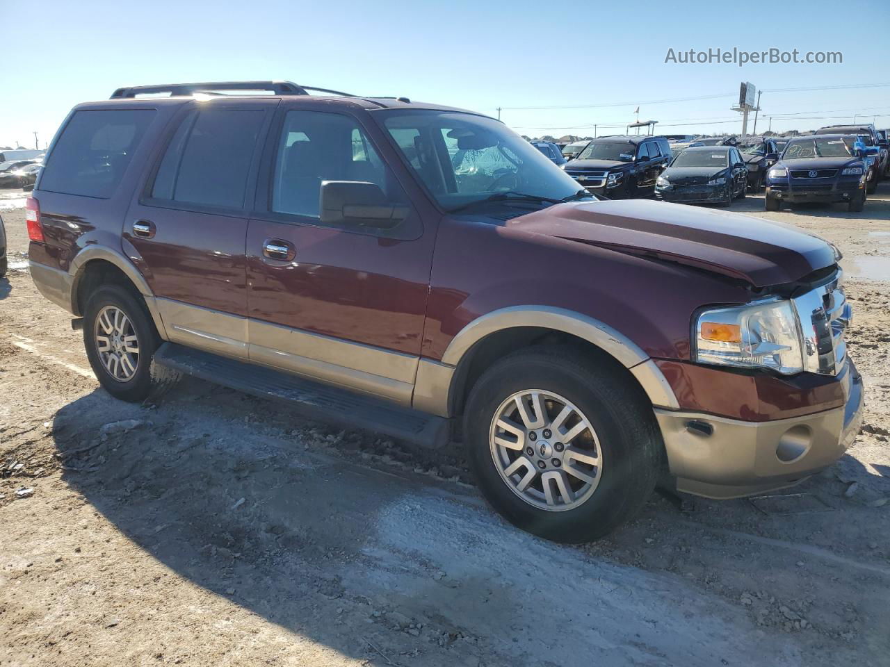 2012 Ford Expedition Xlt Бордовый vin: 1FMJU1H55CEF26819